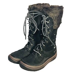 Merrell Women's Decora Prelude Winter Boots Black Size 8